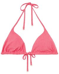 Reiss - Harley Triangle Bikini Top - Lyst
