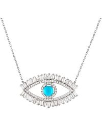 Sphera Milano - 18K Over Cz Necklace - Lyst