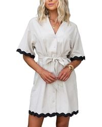 AMINA GLAM - Mini Dress - Lyst