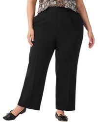 NIC+ZOE - Plus Avenue Summer Wide-Leg Crop Trouser - Lyst