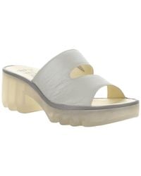Fly London - Tech Leather Sandal - Lyst