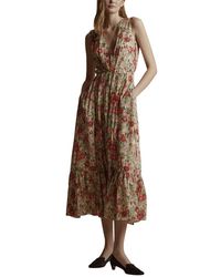 Adam Lippes - Marina Silk Dress - Lyst