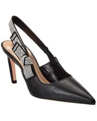 Dior - J'A Leather Slingback Pump - Lyst