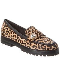 Kate Spade - Posh Haircalf & Leather Loafer - Lyst
