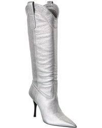 Stuart Weitzman - Outwest 100 Leather Knee-High Boot - Lyst