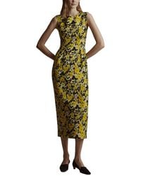 Adam Lippes - Ophelia Wool & Silk-Blend Dress - Lyst