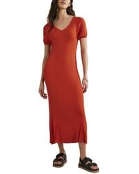 Boden - Angled Empire Knitted Dress - Lyst