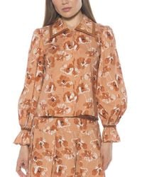 Alexia Admor - Shannah Blouse - Lyst