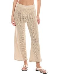 Onia - Crochet Knit Wide Leg Pant - Lyst