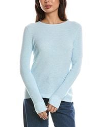 Forte - Thermal Crewneck Cashmere-Blend Sweater - Lyst