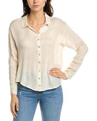 Chaser Brand - Drop Shoulder Hi Lo Button Down - Lyst