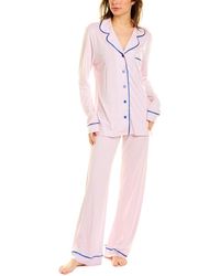 Cosabella Bella Relaxed Top & Trousers Set - Pink