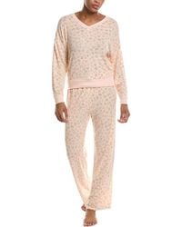 Honeydew Intimates - 2Pc Star Seeker Long Vee Set - Lyst