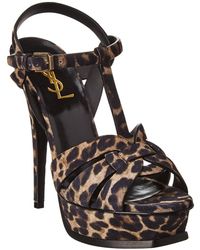leopard platform shoes