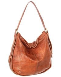 Nino Bossi - Carlotta Hand-Dyed Vintage Leather Hobo Bag - Lyst