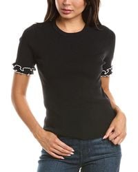 Tahari - The Rose Sweater - Lyst