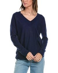 Vince - Double V-Neck Pullover - Lyst