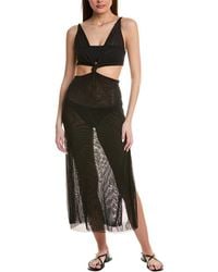 ViX - Solid Thuly Long Cover-Up - Lyst