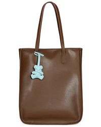 Tiffany & Fred Paris - Smooth Leather Double Handle Tote - Lyst