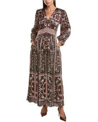 Hale Bob - Long Sleeve Amaris Maxi Dress - Lyst