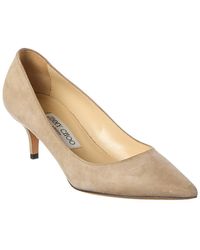 Jimmy Choo - Aza Suede Pump - Lyst