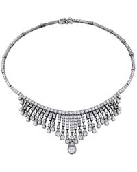 Hearts On Fire 18k 18.35 Ct. Tw. Diamond Aerial Elegance Necklace - Multicolour