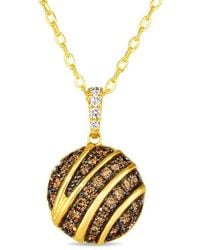 Le Vian - Le Vian Euphoria Chocolate 14K 0.58 Ct. Tw. Diamond Pendant Necklace - Lyst