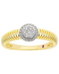 Ethos Creations - Brilliant Bloom 14K 0.20 Ct. Tw. Lab-Grown Diamond Ring - Lyst