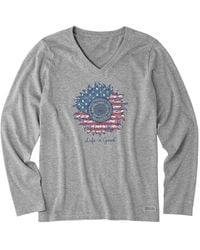 Life Is Good. - Long Sleeve Crusher T-Shirt - Lyst