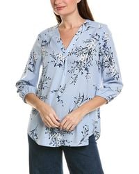Jones New York - Inverted Pleat Kelly Blouse - Lyst