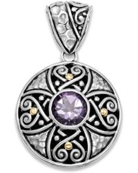 Samuel B. - 18K & 0.75 Ct. Tw. Amethyst Pendant - Lyst