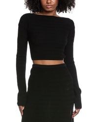 LAPOINTE - Crepe Matte Top - Lyst