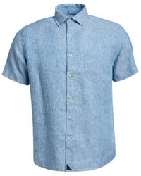 UNTUCKit - Slim Fit Wrinkle-resistant Cameron Linen Shirt - Lyst