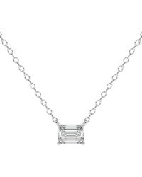 Lab Grown Diamonds - 14K 1.00 Ct. Tw. Lab-Grown Diamond Necklace - Lyst