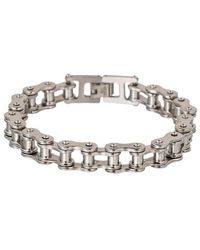 Eye Candy LA - Premium Collection Titanium Bike Chain Bracelet - Lyst
