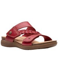 Clarks - April Raelyn Leather Sandal - Lyst