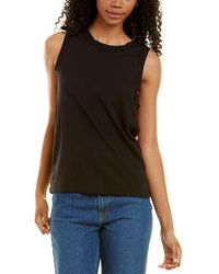 Chaser Low Armhole Muscle Tank - Black