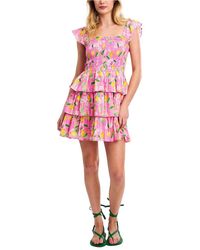 Roberta Roller Rabbit - Lemon Blossom Romilly Dress - Lyst