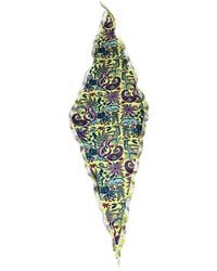 Nicole Miller - Paisley Satin Neck Scarf - Lyst