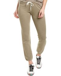 Monrow Womens Camo Jogger W//Contrast Rib