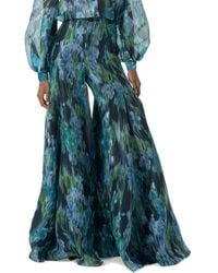 Carolina Herrera - Silk Palazzo Pant - Lyst
