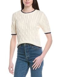 Line & Dot - Collegiate Sweater Top - Lyst