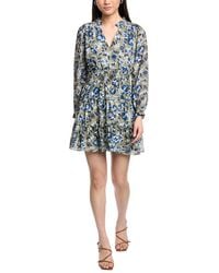 Sail To Sable - Smocked Waist Mini Dress - Lyst