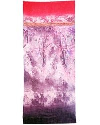 Blue Pacific - Artisan Cashmere Scarf - Lyst