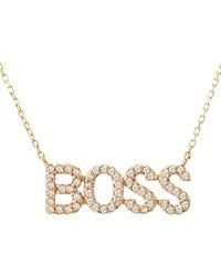 Diamond Select Cuts - 0.14 Ct. Tw. Diamond 14K Necklace - Lyst