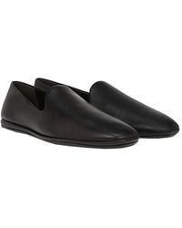vince magda leather loafers