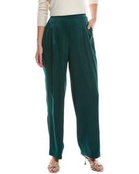 Anne Klein - Pull-On High-Rise Wide Leg City Satin Pant - Lyst