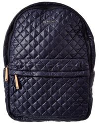 MZ Wallace - Metro Nylon & Leather Backpack Deluxe - Lyst