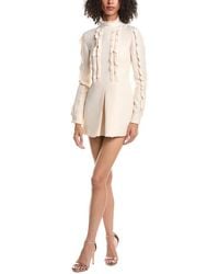 Valentino - Wool & Silk-Blend Mini Dress - Lyst