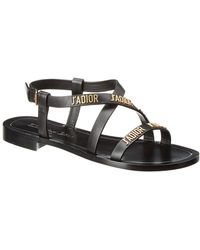 flat dior sandals